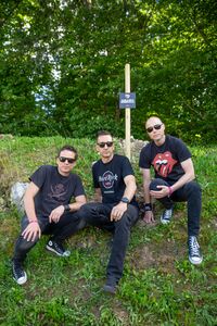 The Slovenian rock band <!--LINK'" 0:799--> planted their tree in the <i>Rockers' Tree Alley</i> at the <!--LINK'" 0:800--> festival in 2023.