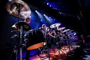 The percussion ensemble <!--LINK'" 0:390--> at the 15th <!--LINK'" 0:391-->, 2023.