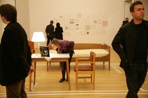 <i>AT HOME: Architects France and Marta Ivanšek</i> exhibition at <!--LINK'" 0:790-->, 2010