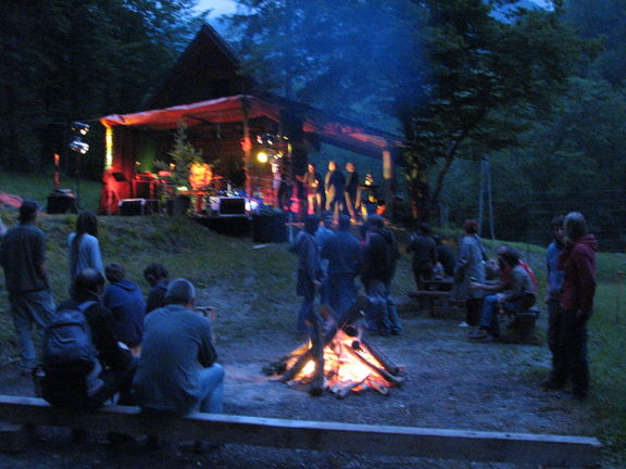Karajžewc camp, run by C.M.A.K. Cerkno annually in May for the last four years, image from 2009