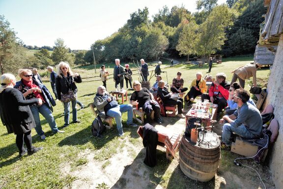 Excursion organized within the framework of the Eye of the Word Festival, 2018.