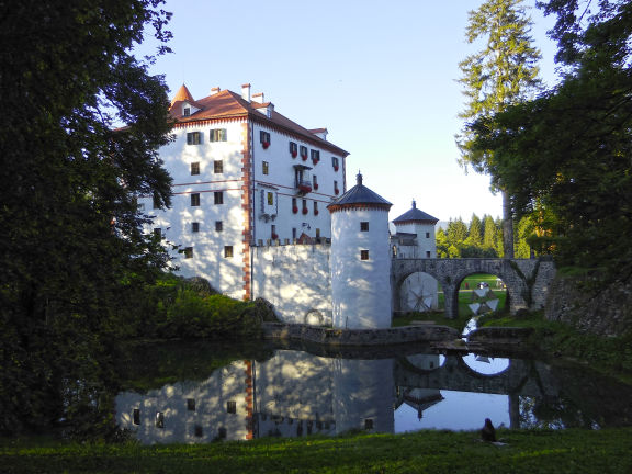 Snežnik Castle, the venue for the Floating Castle Festival, 2015