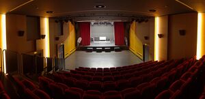 The multipurpose hall at the Cultural Center Kočevje.