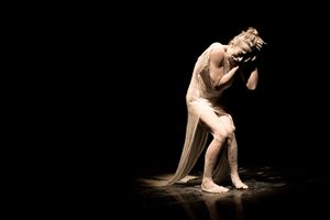 <!--LINK'" 0:110--> doing her butoh piece &ndash; titled Tulkudream &ndash; on the stage of <!--LINK'" 0:111--> at the <!--LINK'" 0:112-->, 2017