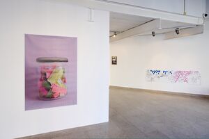 Judit Flora Schuller, a resident at the <!--LINK'" 0:9-->, with a final exhibition "Mothers in the Himalayas" at the <!--LINK'" 0:10-->. Photo Tomo Jeseničnik.