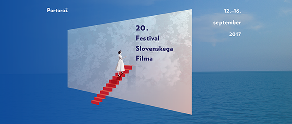 Festival of Slovenian Film banner, 2017