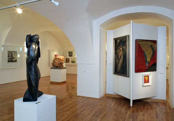 France Kralj, permanent exhibition, Božidar Jakac Art Museum, Kostanjevica na Krki, 2008
