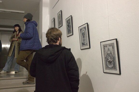 Opening of the exhibition Encyclopedia Mythologica Slovenica by Maja Poljanc at the 10th Deuje babe Festival, 2023.