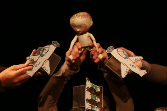 The performance The Little Nail is a collage of short stories for children written by Lojze Kovačič.