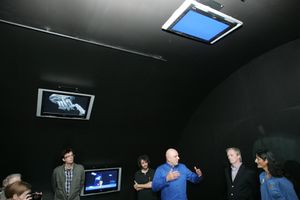 Sunita Williams visiting the <!--LINK'" 0:640-->, 2009