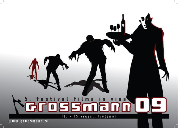 Grossmann Fantastic Film and Wine Festival flyer, 2009