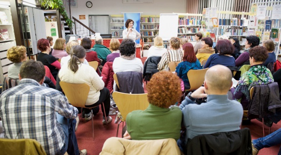 Jesenice Municipal Library, public event, 2012